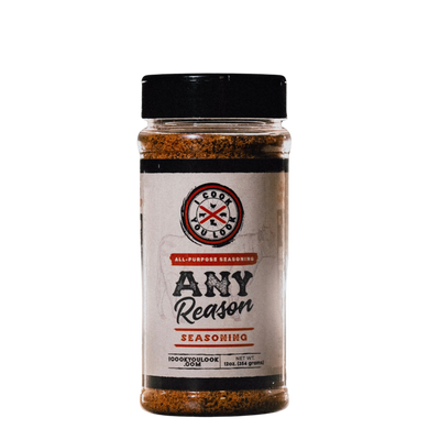 Any Reason Seasoning by I Cook You Look – zesty Cajun all-purpose blend for everyday cooking.