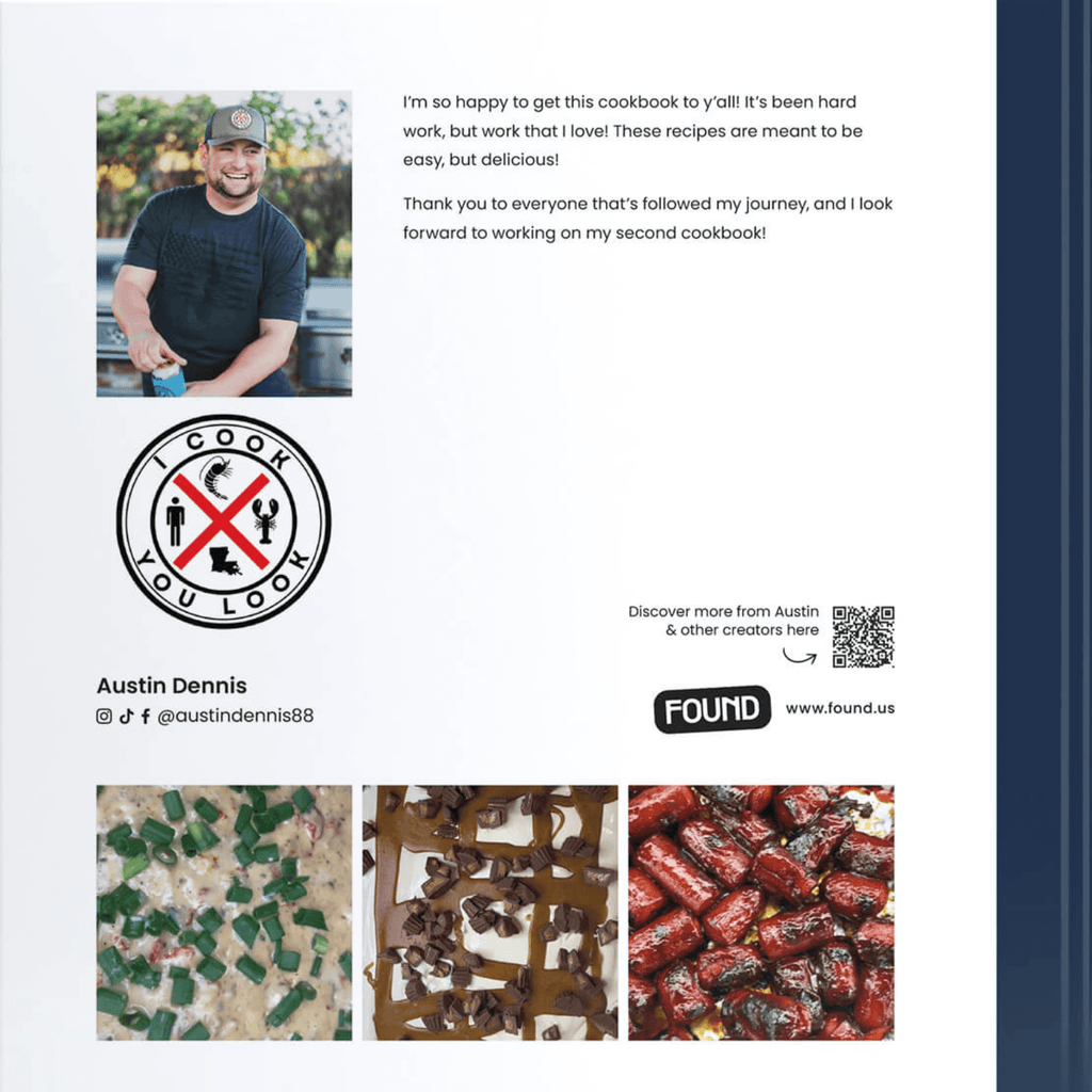 Look N Cook I Cook You Look Cookbook | Southern Recipes by Austin Dennis