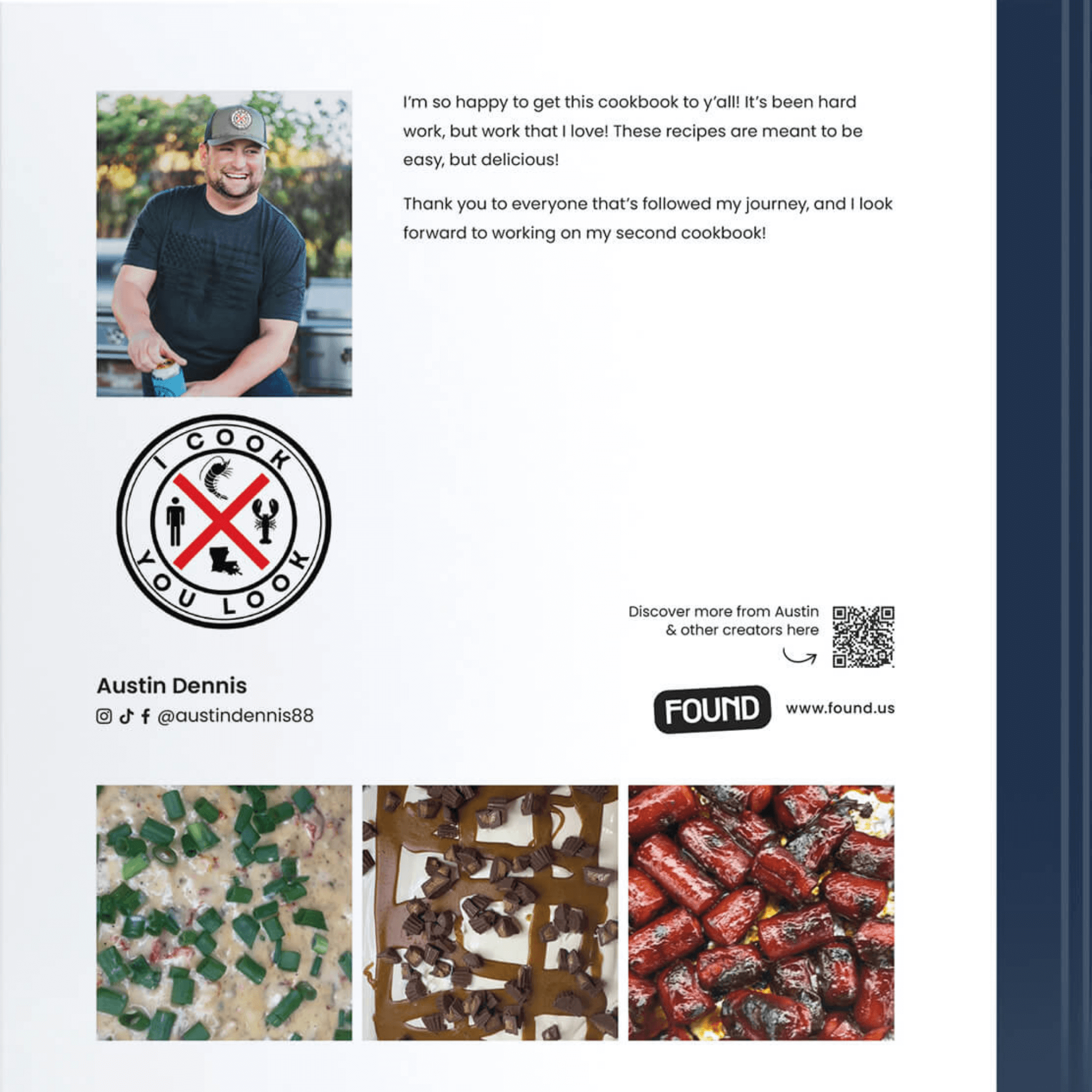 I Cook You Look Cookbook - Cookbooks | I Cook You Look