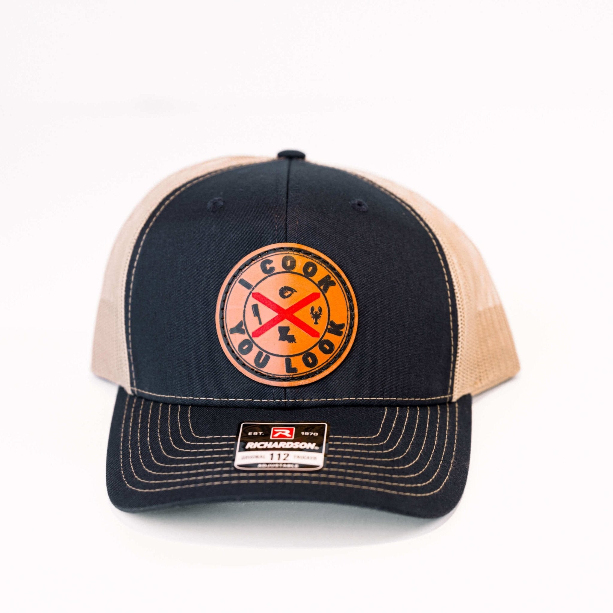 I Cook You Look Navy & Khaki Trucker Hat – Richardson 112 - Merchandise | My Store
