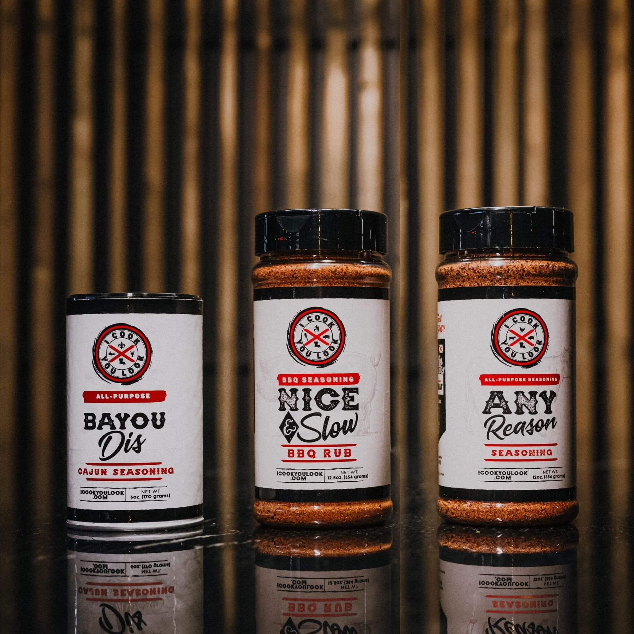 The Big Three - Seasoning Trio - Bundles | I Cook You Look